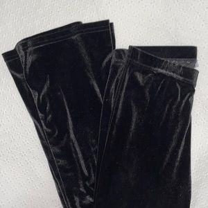 Flare velvet pants
